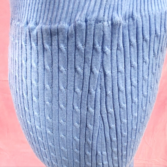 Nwt fashion nova blue 3 piece sweater skirt set pinup - Picture 4 of 16